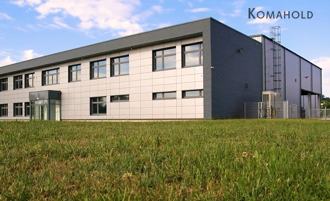 Budowa hali magazynowej z biurem – Ocmer dla firmy Komahold – Tridon